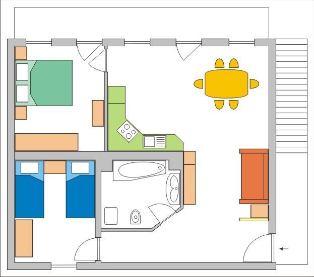 Apartment Apartma Veverin